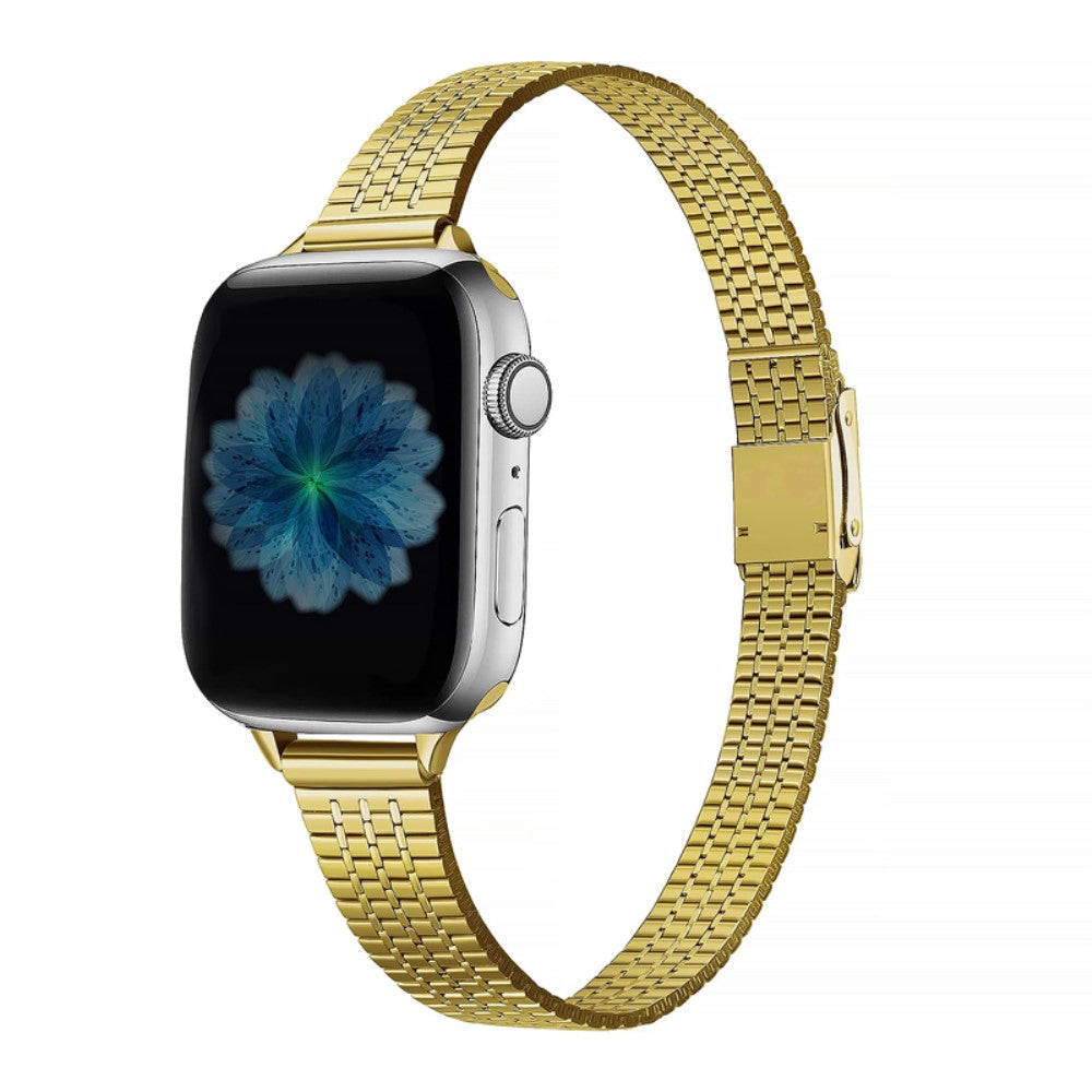 Meget fed Apple Watch Series 7 45mm Metal Rem - Guld#serie_2