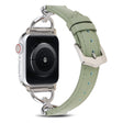 Incredibilmente Buono Apple Watch Series 7 45mm Vera Pelle Cinturino
