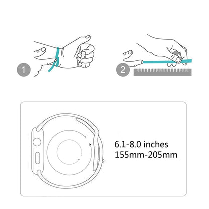 Elegant Apple Watch Series 7 45mm Silikone Urrem - Pink#serie_7
