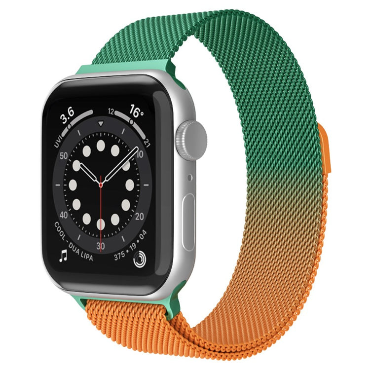 Helt vildt smuk Apple Watch Series 7 45mm Metal Urrem - Flerfarvet#serie_7