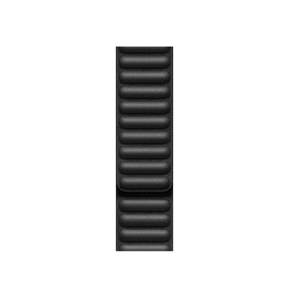 Super pænt Universal Apple Ægte læder Urrem - Sort#serie_6
