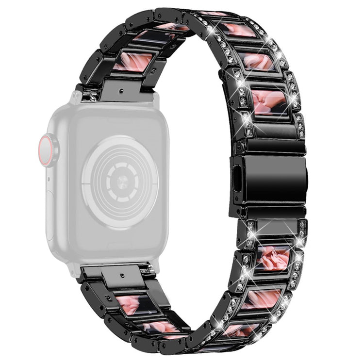 Helt vildt fint Universal Apple Metal og Rhinsten Rem - Pink#serie_6