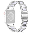 Assolutamente Elegante Apple Smartwatch Metallo E Strass Universali Cinturino