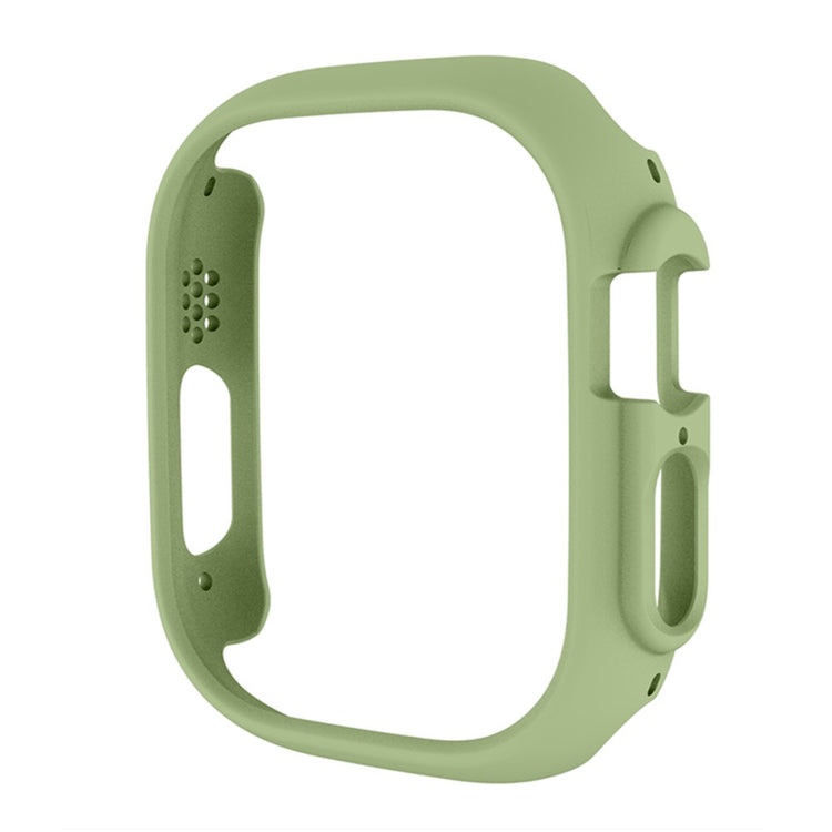 Apple Watch Ultra Plastik Cover med Skærmbeskytter og Hærdet Glas - Grøn#serie_3