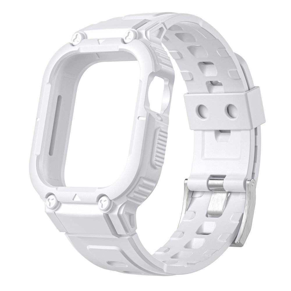Vildt rart Apple Watch Ultra Silikone Rem - Hvid#serie_5