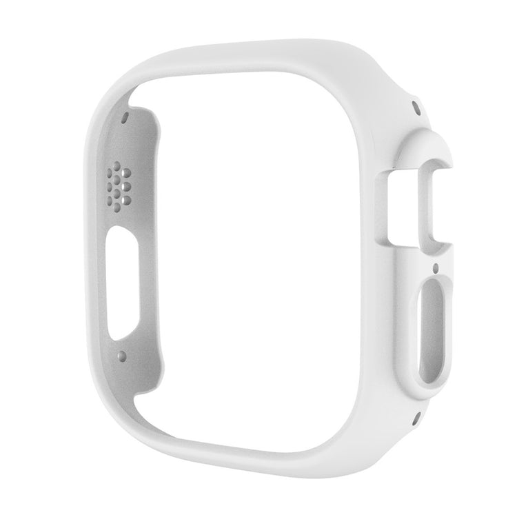Apple Watch Ultra Plastik Cover med Skærmbeskytter - Hvid#serie_3
