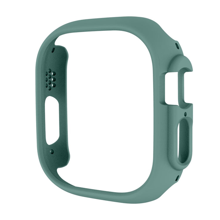 Apple Watch Ultra Plastik Cover med Skærmbeskytter - Grøn#serie_7