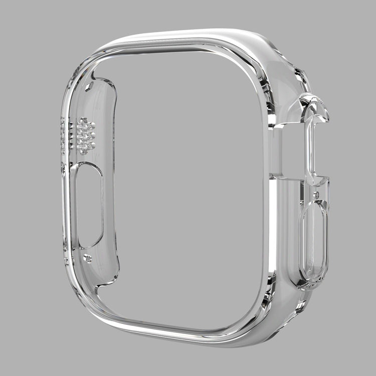 Apple Watch Ultra Plastik Cover med Skærmbeskytter - Gennemsigtig#serie_9