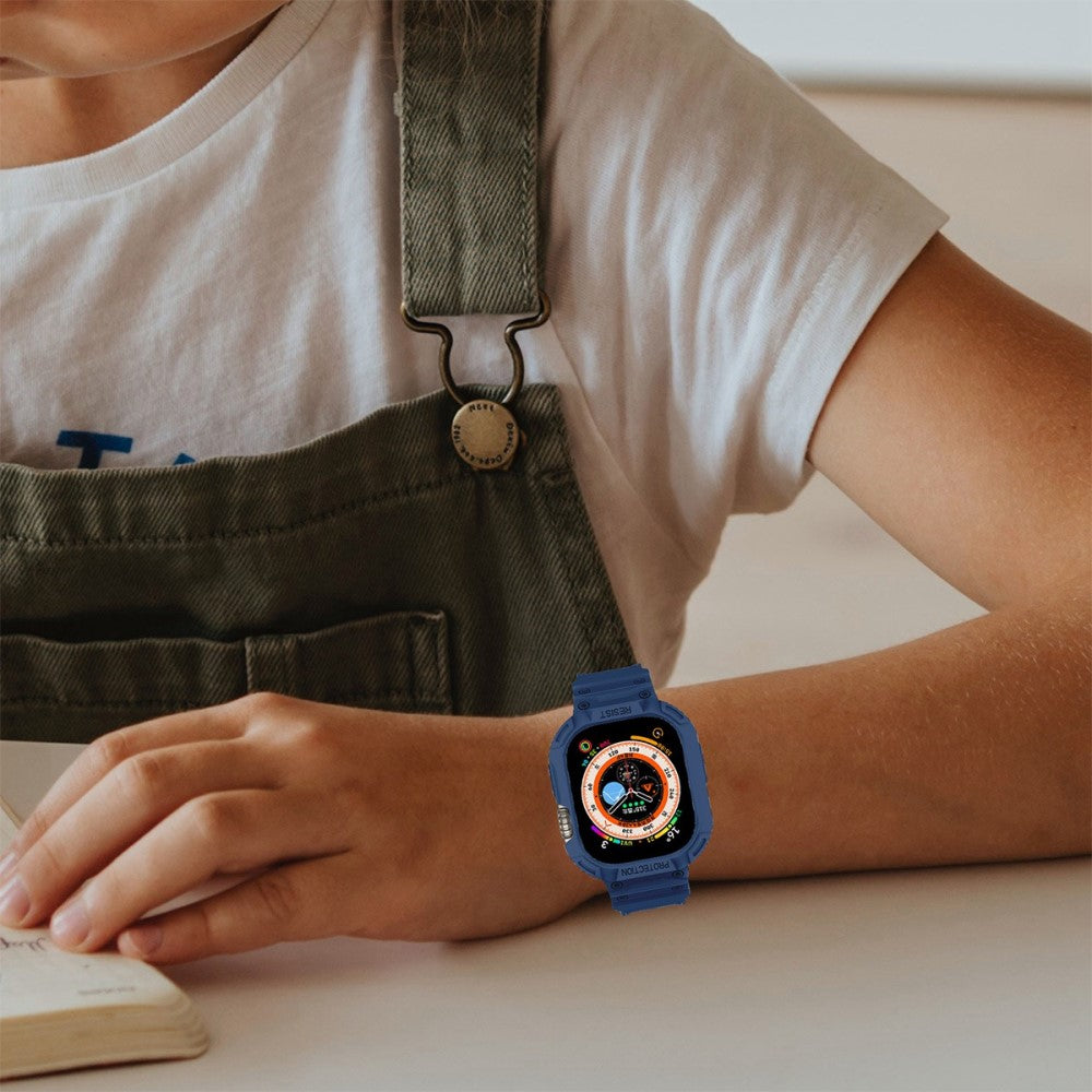 Meget sejt Apple Watch Ultra Silikone Rem - Rød#serie_2