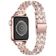 Fantastico Apple Smartwatch Metallo E Strass Universali Cinturino