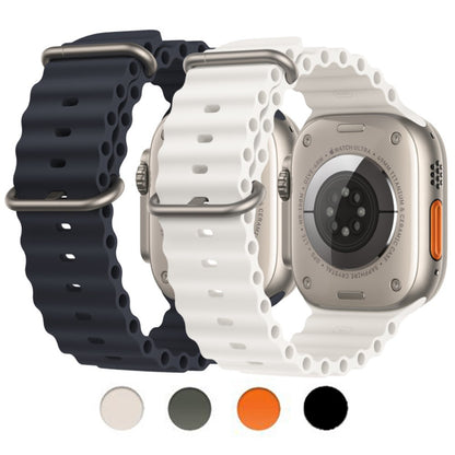 Super sejt Universal Apple Silikone Rem - Blå#serie_3
