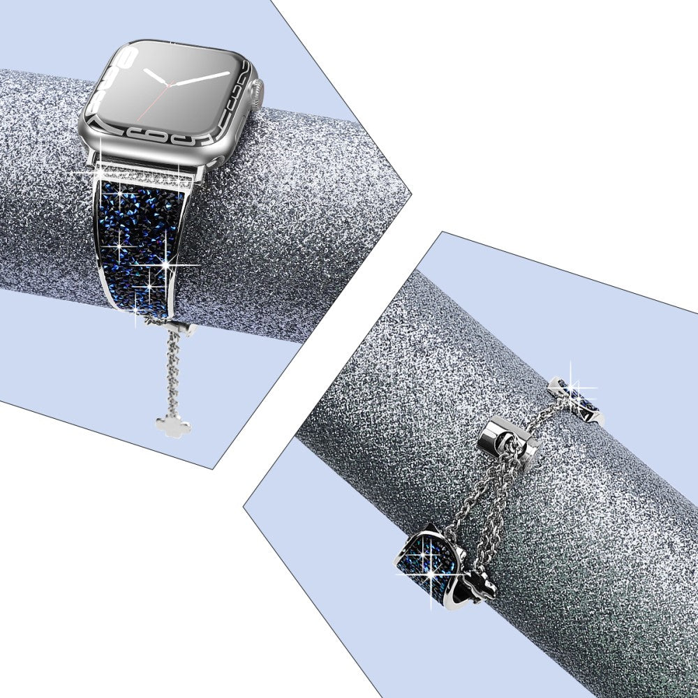 Helt vildt fantastisk Universal Apple Metal Rem - Blå#serie_3