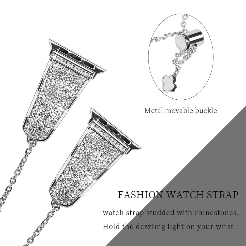 Helt vildt fantastisk Universal Apple Metal Rem - Sølv#serie_4