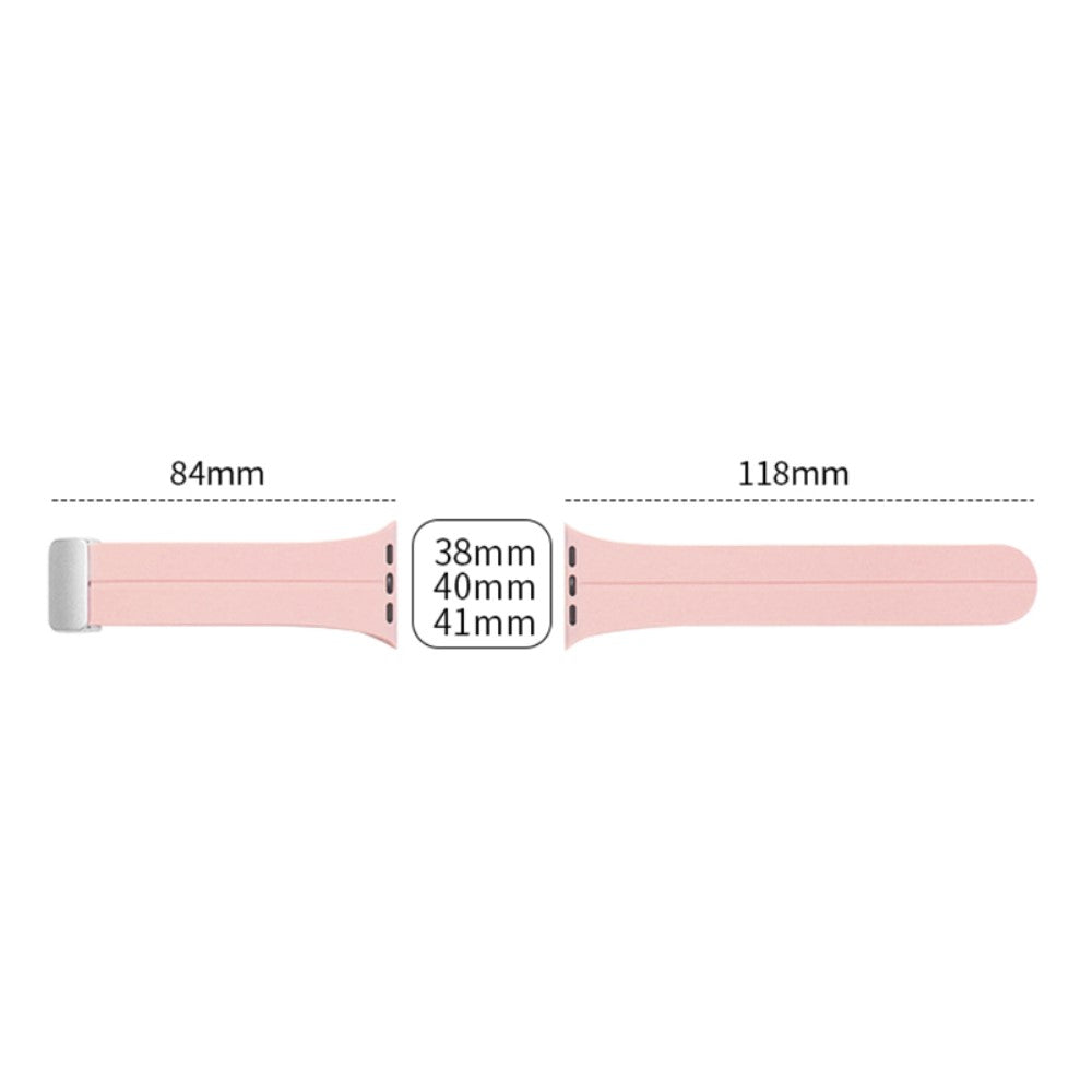 Stilren Universal Apple Silikone Rem - Pink#serie_1