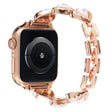 Incredibilmente Resistente Apple Smartwatch Metallo E Strass Universali Cinturino