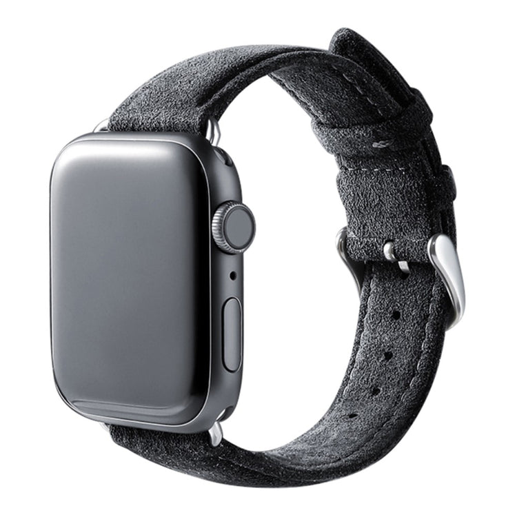 Super Elegant Kunstlæder Universal Rem passer til Apple Smartwatch - Sølv#serie_1