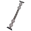 Elegante Apple Smartwatch Metallo E Strass Universali Cinturino