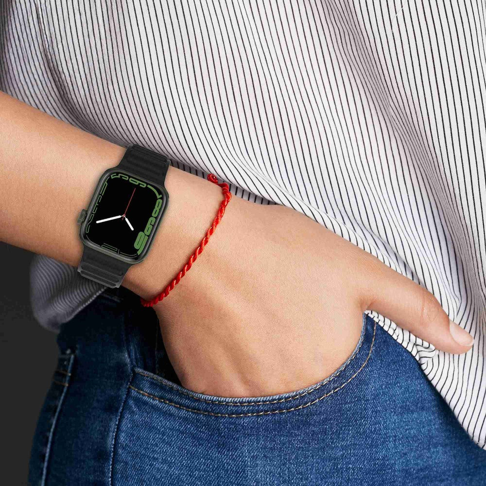 Super cool Universal Apple Silikone Rem - Grøn#serie_7