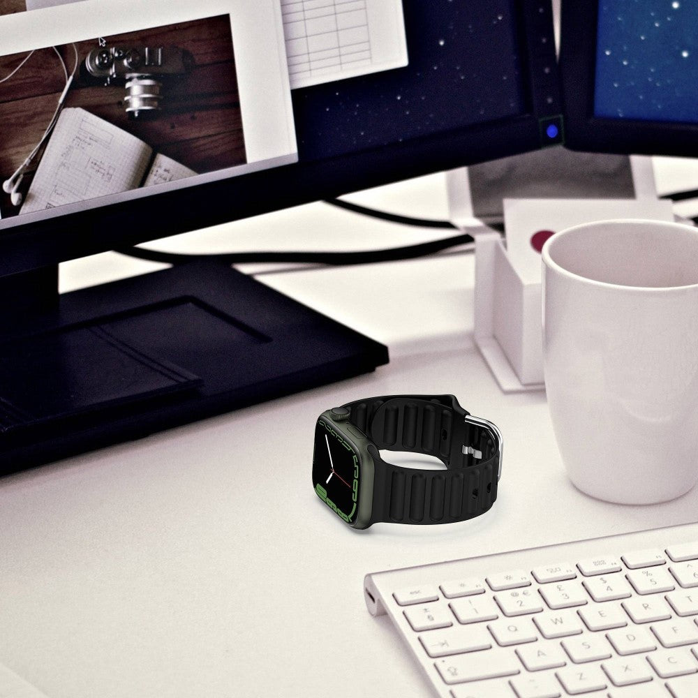 Super cool Universal Apple Silikone Rem - Grøn#serie_7