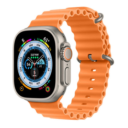 Vildt kønt Universal Apple Silikone Rem - Orange#serie_8