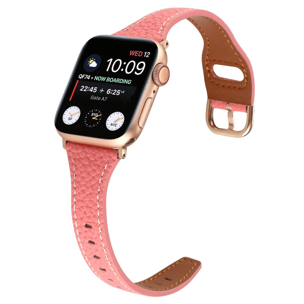 Meget cool Universal Apple Ægte læder Rem - Pink#serie_4