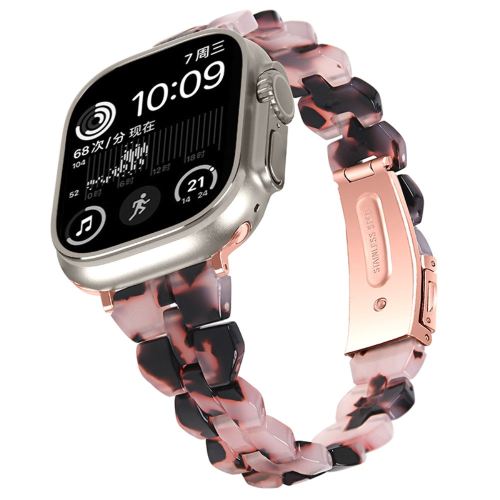 Meget kønt Universal Apple Plastik Rem - Pink#serie_3