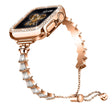 Incredibilmente Confortevole Apple Smartwatch Metallo E Strass Universali Cinturino