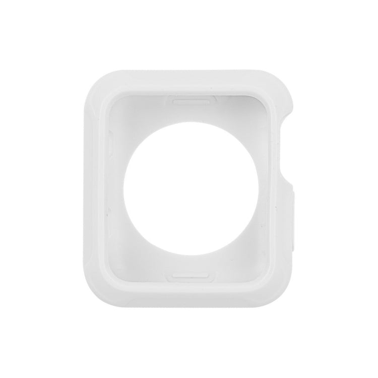 Fed Apple Watch Series 1-3 42mm Silikone Cover - Hvid#serie_1