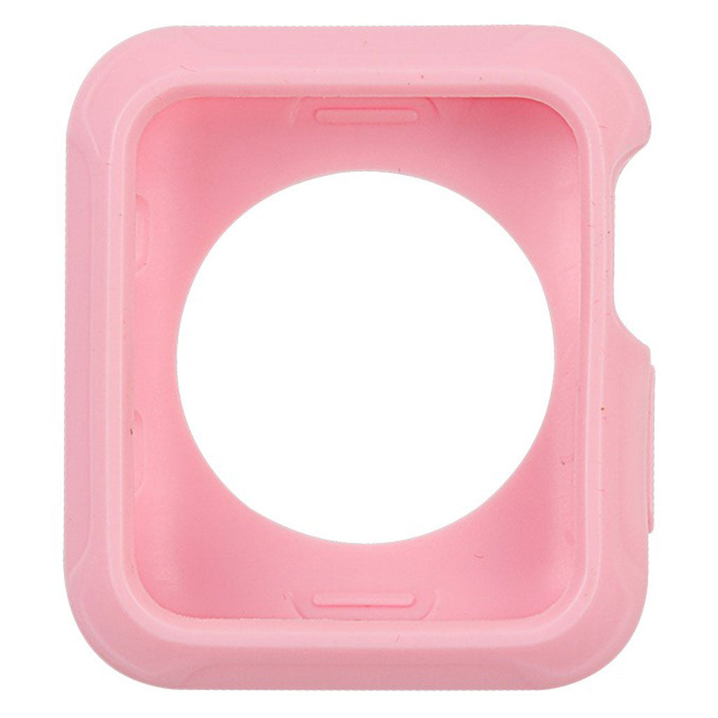 Fed Apple Watch Series 1-3 42mm Silikone Cover - Pink#serie_2