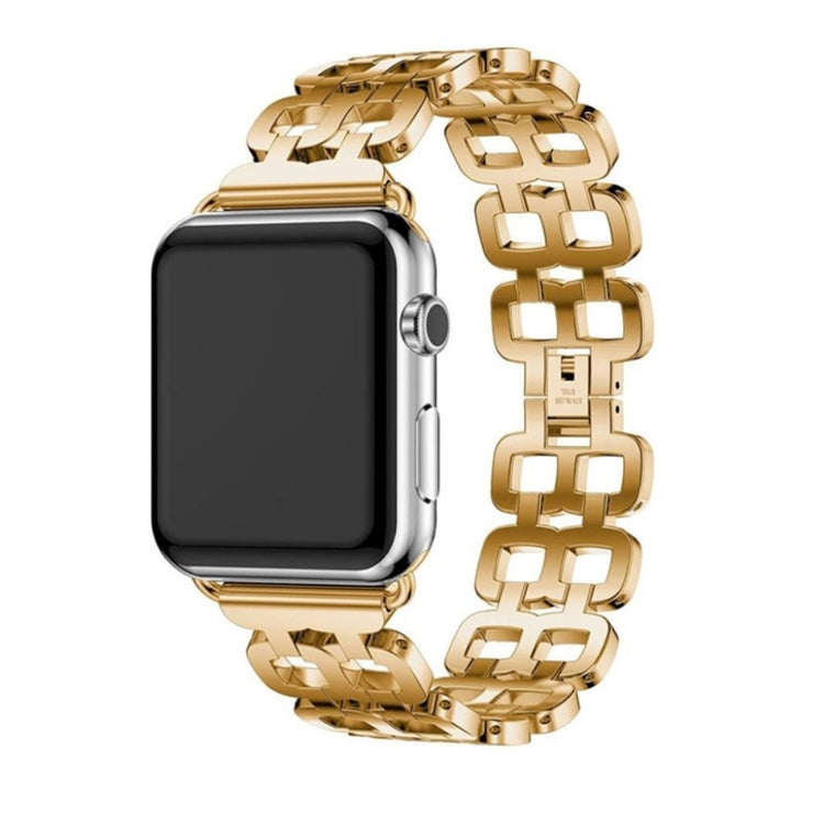 Vildt elegant Apple Watch Series 1-3 42mm Metal Rem - Guld#serie_4