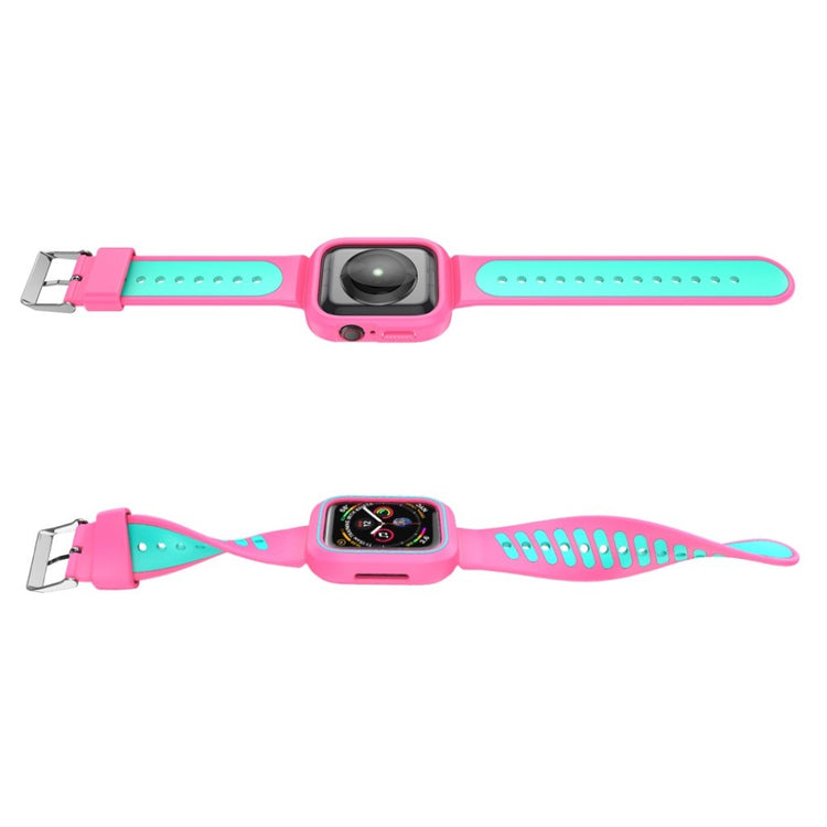 Vildt kønt Apple Watch Series 1-3 42mm Silikone Rem - Pink#serie_6