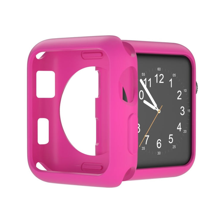 Vildt Fed Apple Watch Series 1-3 42mm Silikone Cover - Pink#serie_8