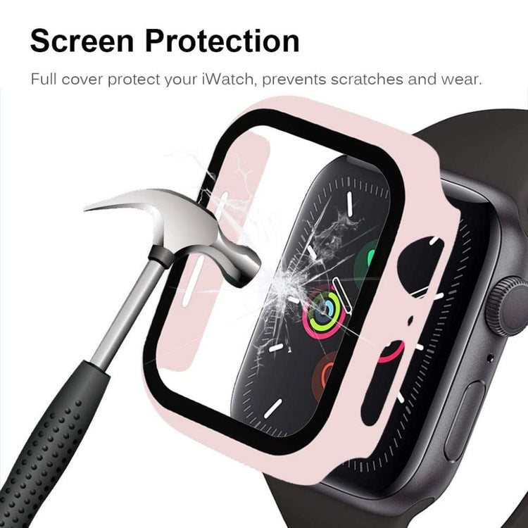 Apple Watch Series 1-3 42mm Holdbar Plastik Bumper  - Pink#serie_10