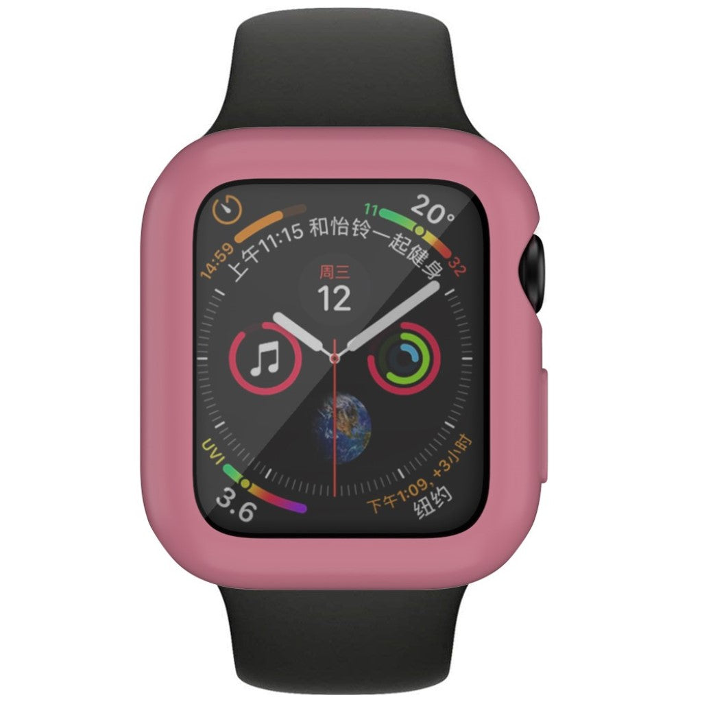 Mega Godt Apple Watch Series 1-3 42mm Silikone Cover - Pink#serie_1