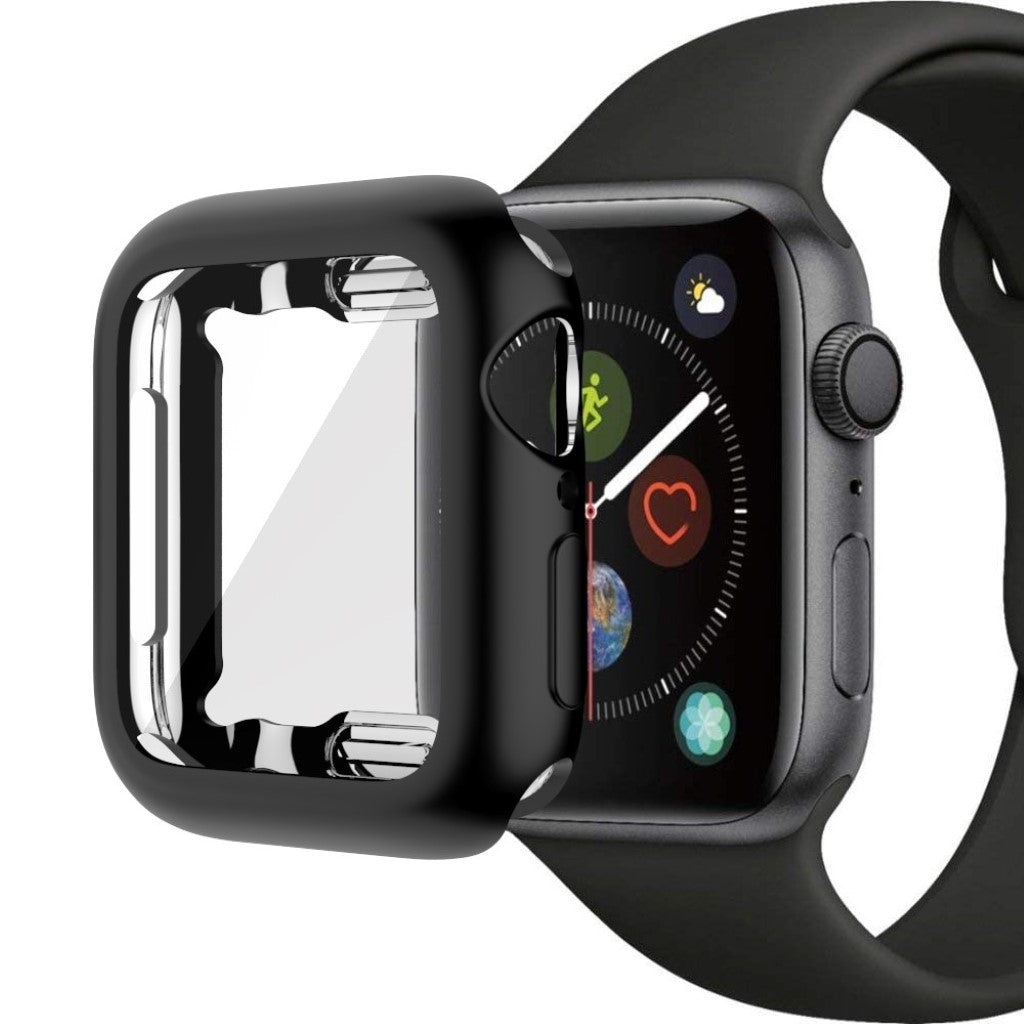 Mega Godt Apple Watch Series 1-3 42mm Silikone Cover - Sort#serie_3