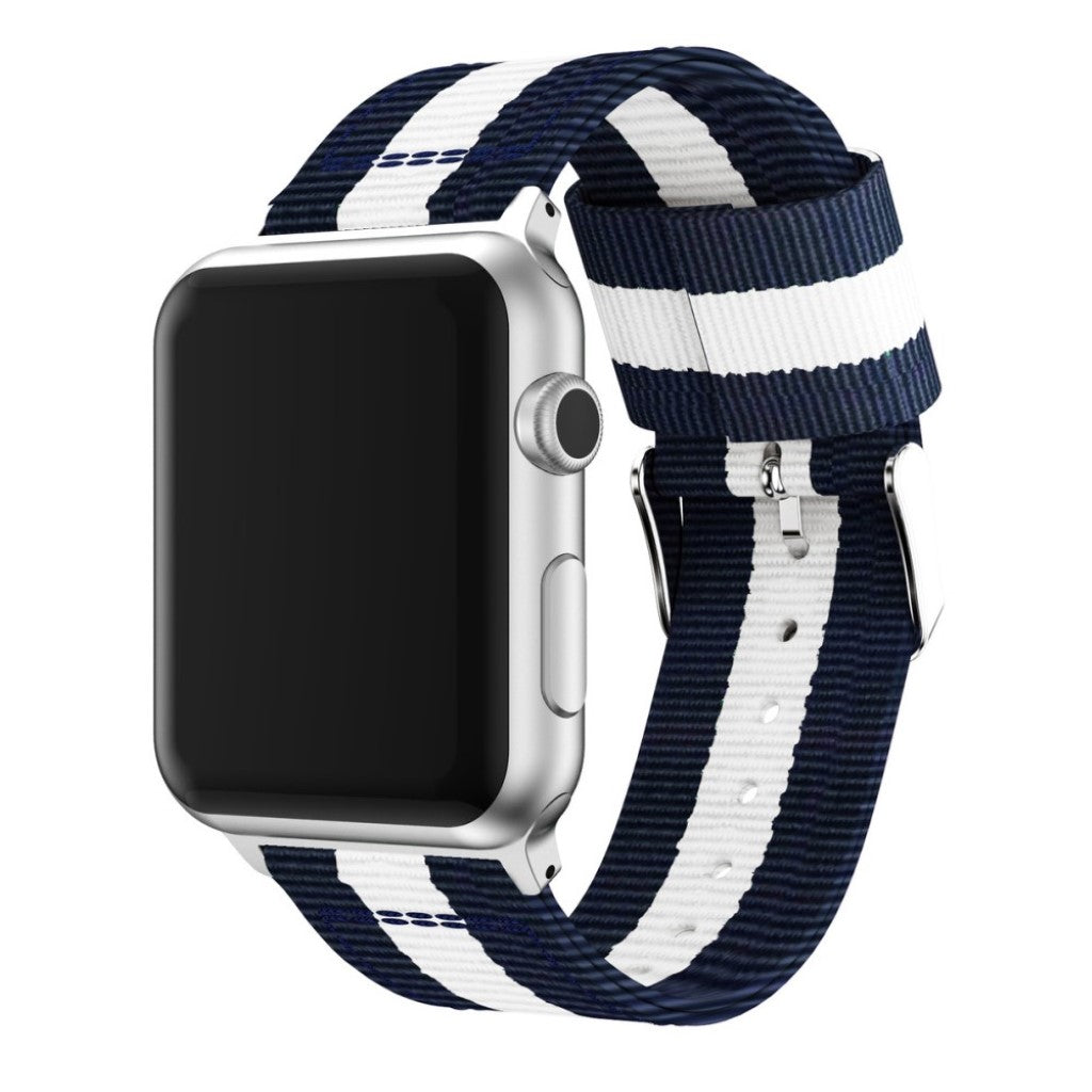 Meget hårdfør Apple Watch Series 1-3 38mm Nylon Rem - Flerfarvet#serie_6