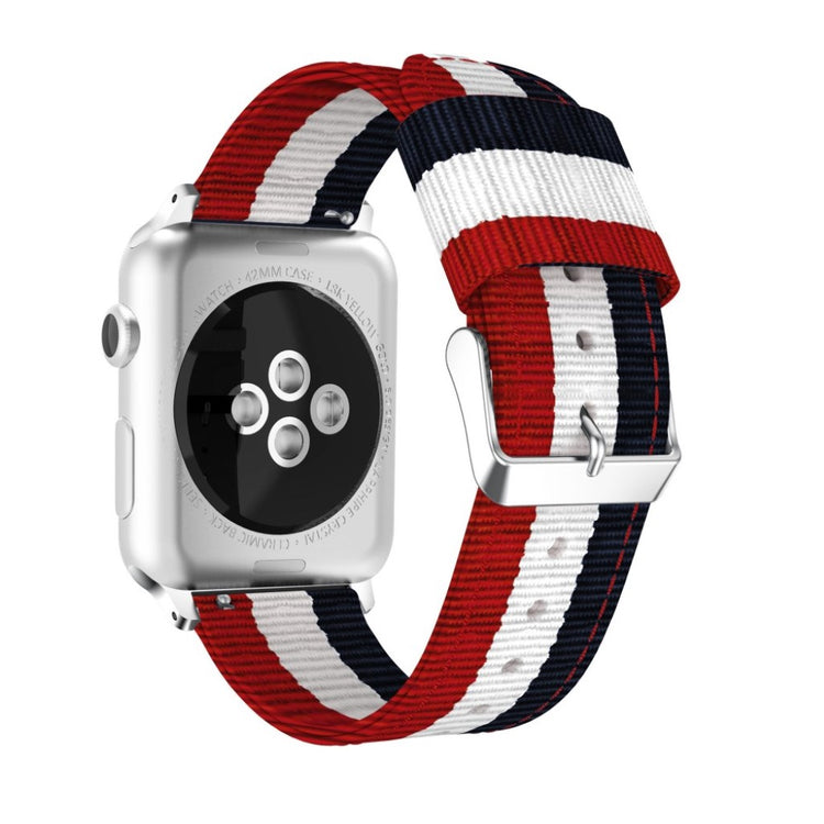 Meget hårdfør Apple Watch Series 1-3 38mm Nylon Rem - Flerfarvet#serie_9