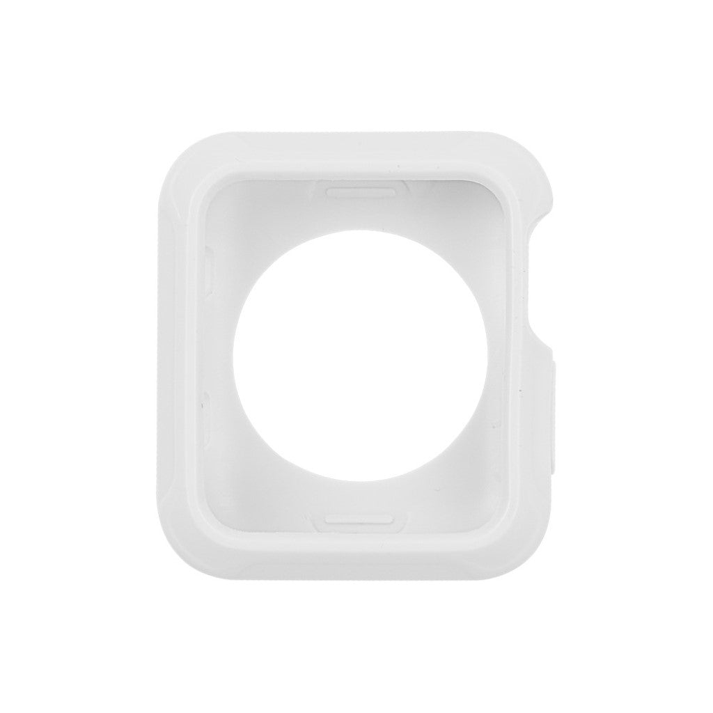 Mega Fed Apple Watch Series 1-3 38mm Silikone Cover - Hvid#serie_6