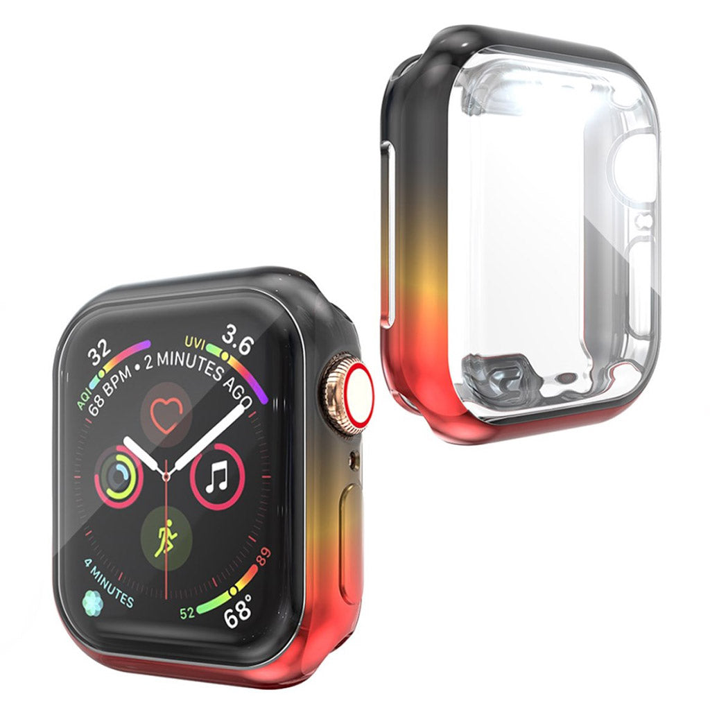 Apple Watch Series 1-3 38mm Unik Silikone Bumper  - Flerfarvet#serie_1