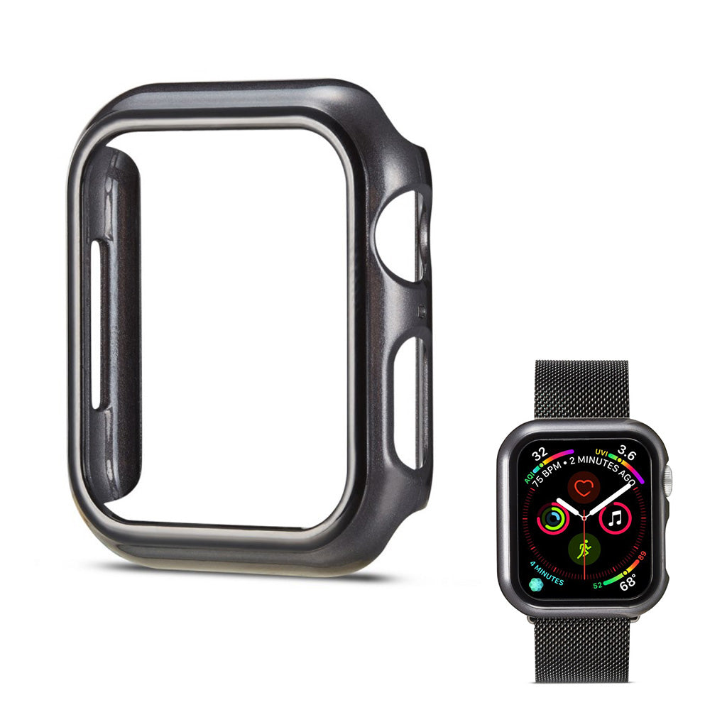 Apple Watch Series 1-3 38mm Holdbar Plastik Bumper  - Sort#serie_1