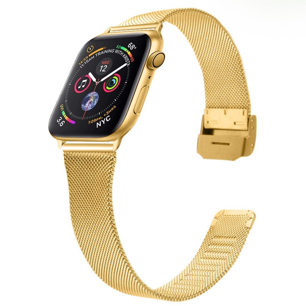 Stilren Apple Watch Series 1-3 38mm Metal Rem - Guld#serie_3