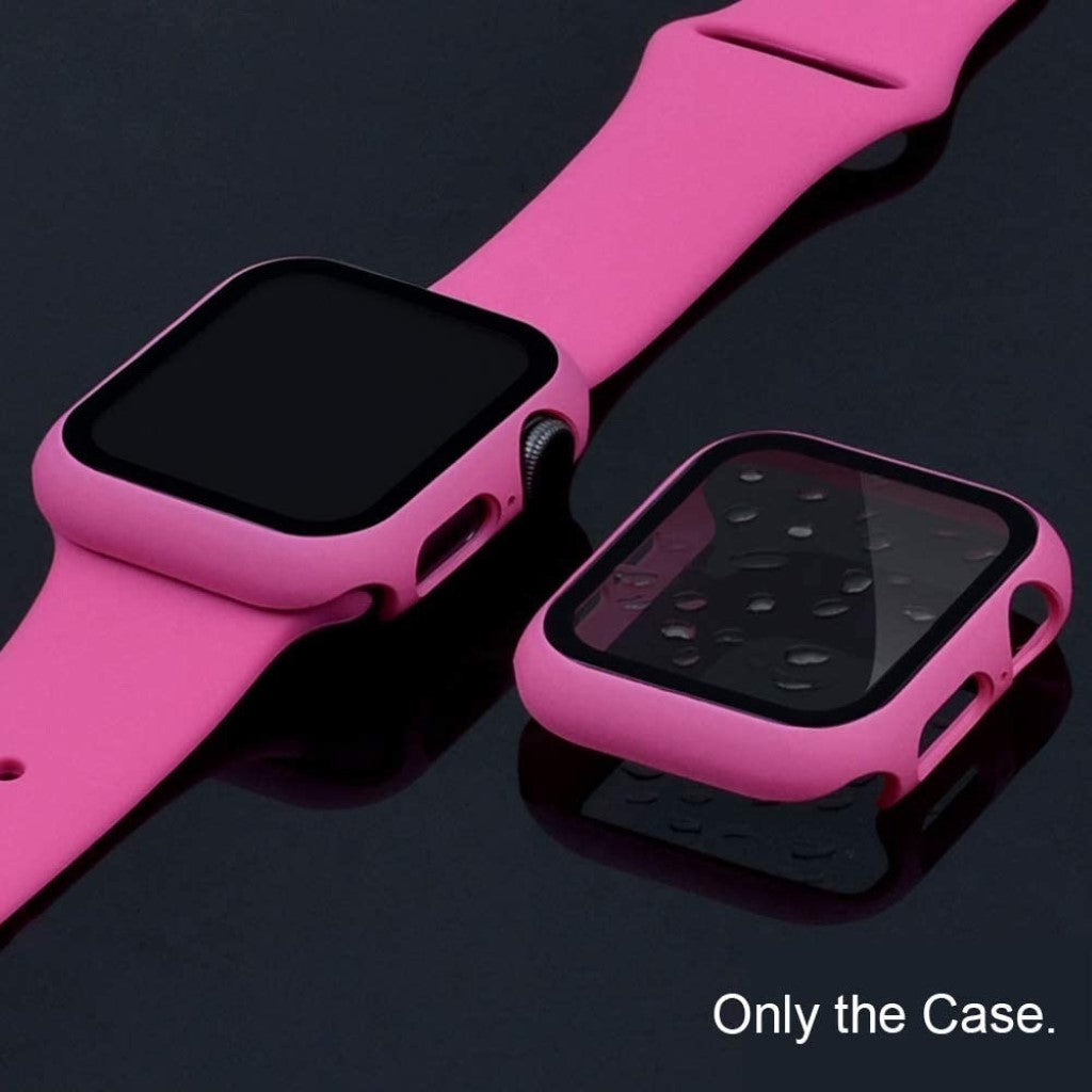 Apple Watch Series 1-3 38mm Holdbar Plastik Bumper  - Pink#serie_11