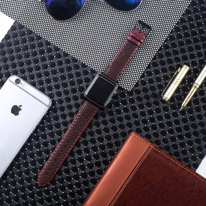 Super flot Apple Watch Series 4 40mm Ægte læder Rem - Flerfarvet#serie_1