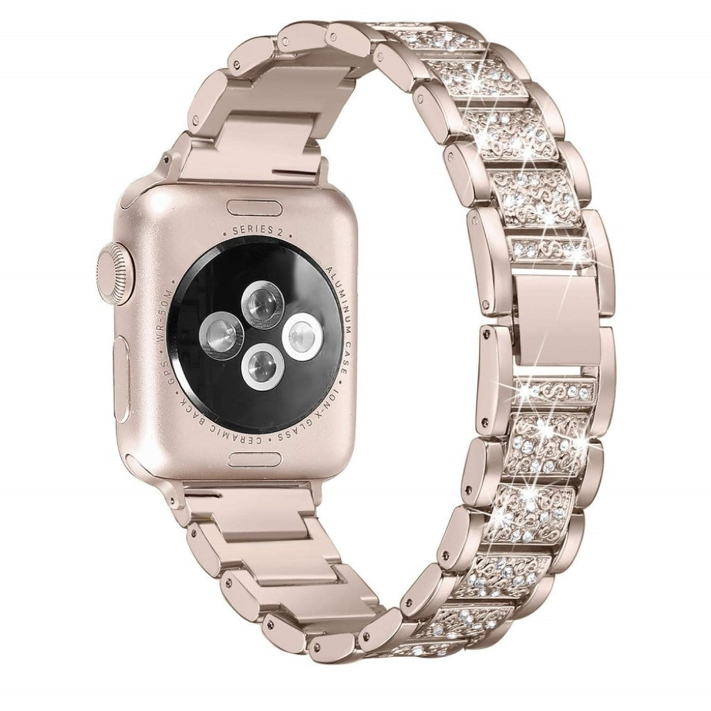 Rigtigt smuk Apple Watch Series 4 40mm Metal Rem - Guld#serie_1