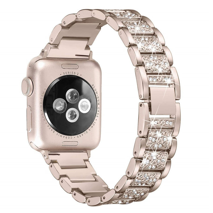 Rigtigt smuk Apple Watch Series 4 40mm Metal Rem - Guld#serie_1