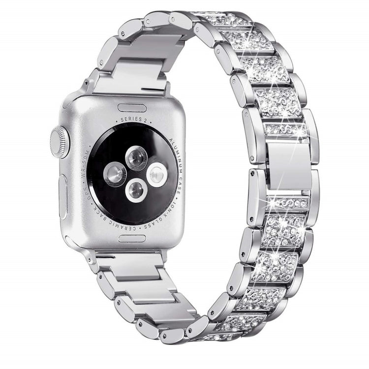 Rigtigt smuk Apple Watch Series 4 40mm Metal Rem - Sølv#serie_3