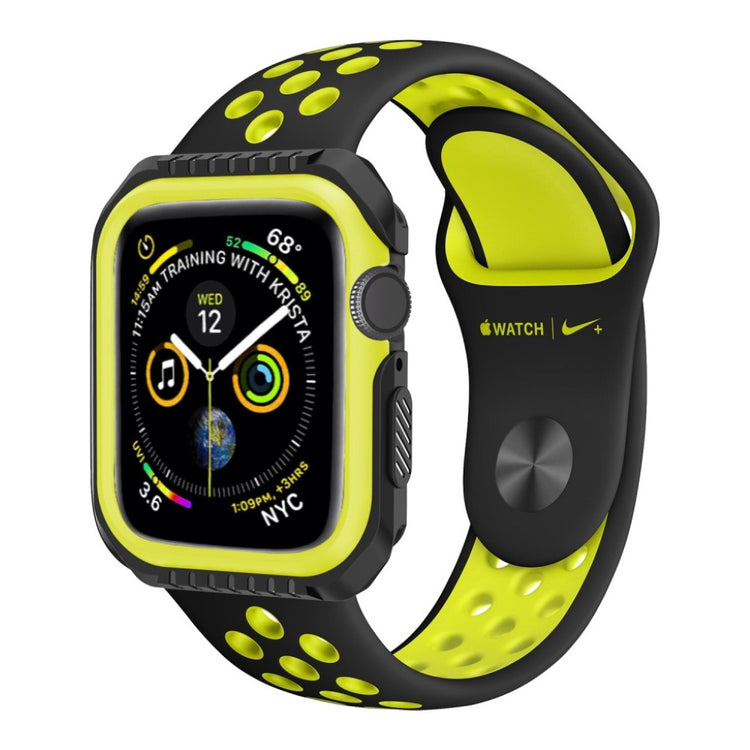 Apple Watch Series 4 40mm Fleksibel Silikone Bumper  - Flerfarvet#serie_4