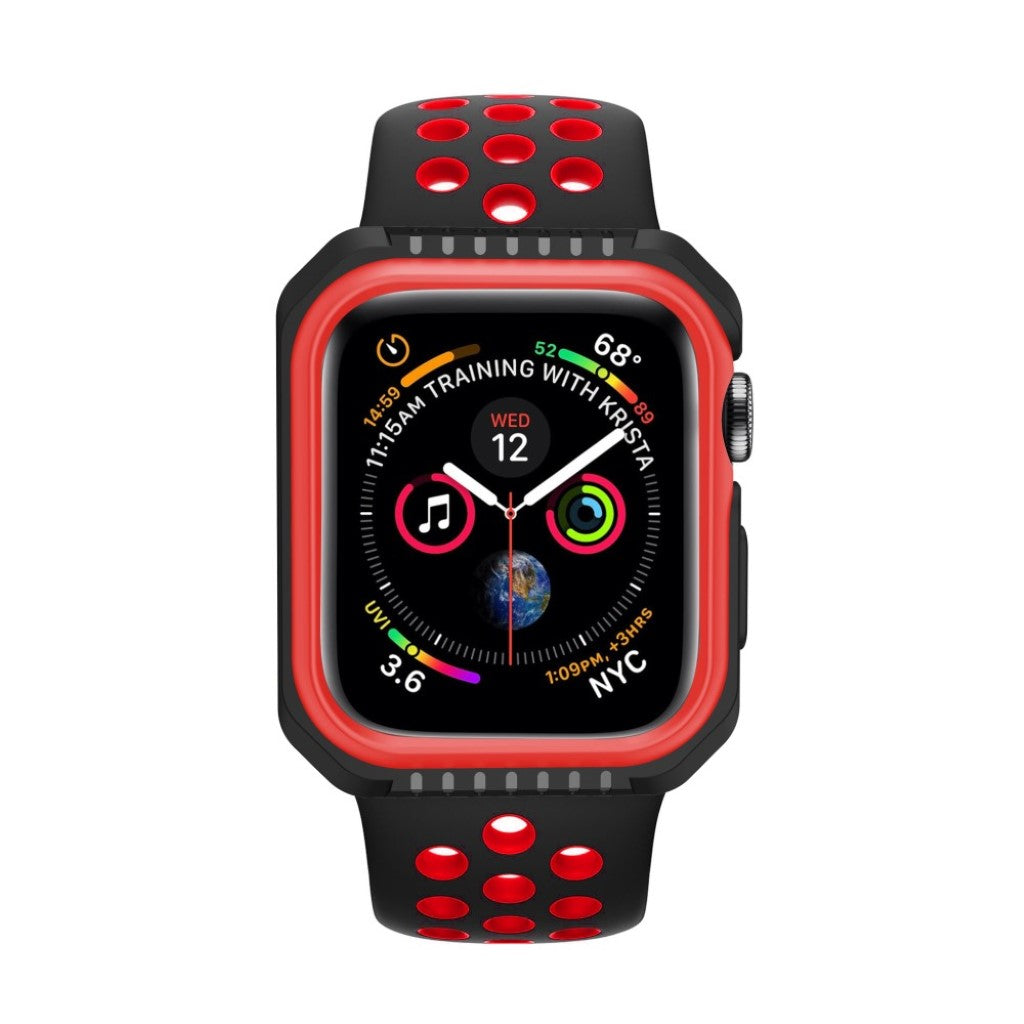 Apple Watch Series 4 40mm Fleksibel Silikone Bumper  - Flerfarvet#serie_5