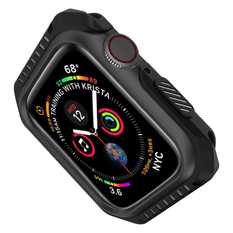 Apple Watch Series 4 40mm Fleksibel Silikone Bumper  - Sort#serie_8