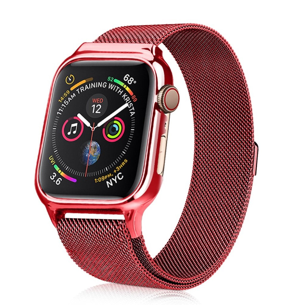 Rigtigt fantastisk Apple Watch Series 4 40mm Metal Rem - Rød#serie_3